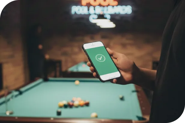 終了・清掃 - アプリで終了してクレジット決済